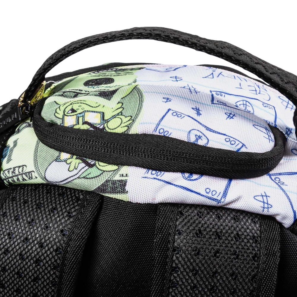 Sprayground Mean Money Collage Backpack